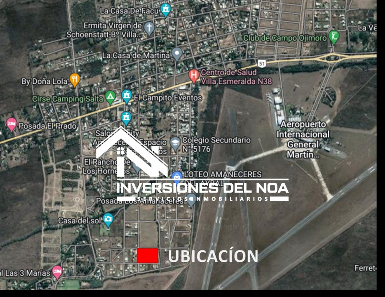 TERRENO EN VENTA SAN LUIS RUTA 51 KM1
