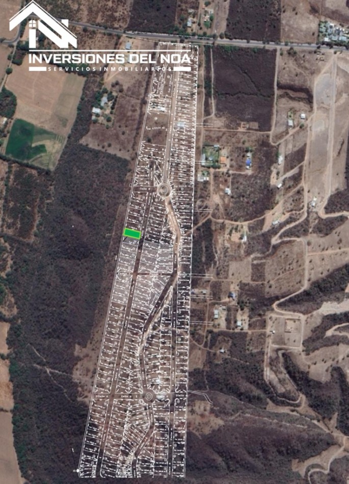 TERRENO EN VENTA EL PRESTAMO 1.000m2 (DIQUE CABRA CORRAL)