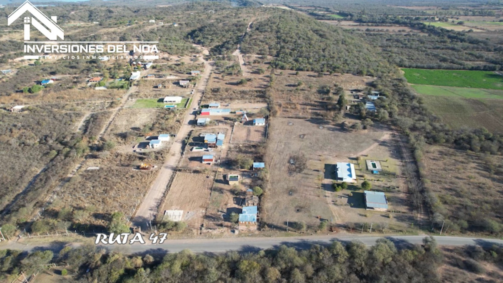 TERRENO EN VENTA EL PRESTAMO 1.000m2 (DIQUE CABRA CORRAL)